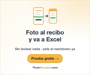 Fotografía un recibo y tu Excel se rellena — ThatReceipt